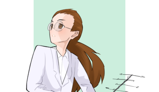 白衣の眼鏡男子