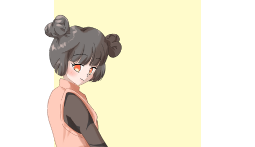 旅行に出かける女の子